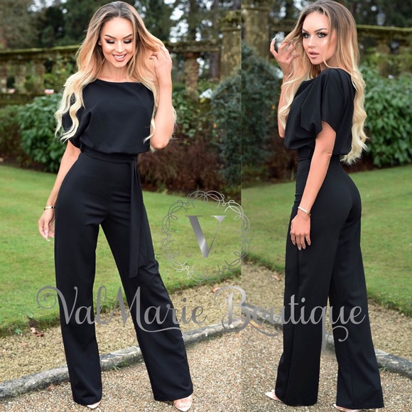 LAST 1- Black sexy jumpsuit - Picture 2 of 3